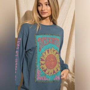 A Beautiful Soul Dreamer Graphic Long Sleeve Shirt OS